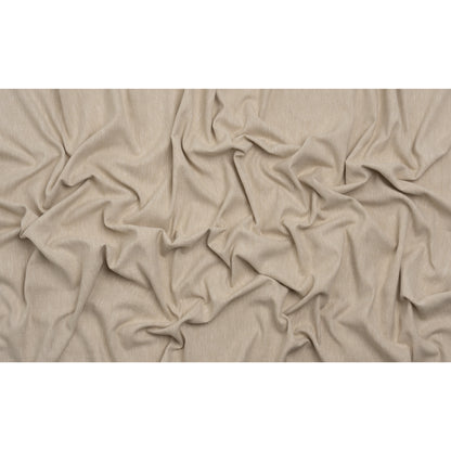 Linen Look Recycled Polyester and Cotton Woven - Putty - British Imported