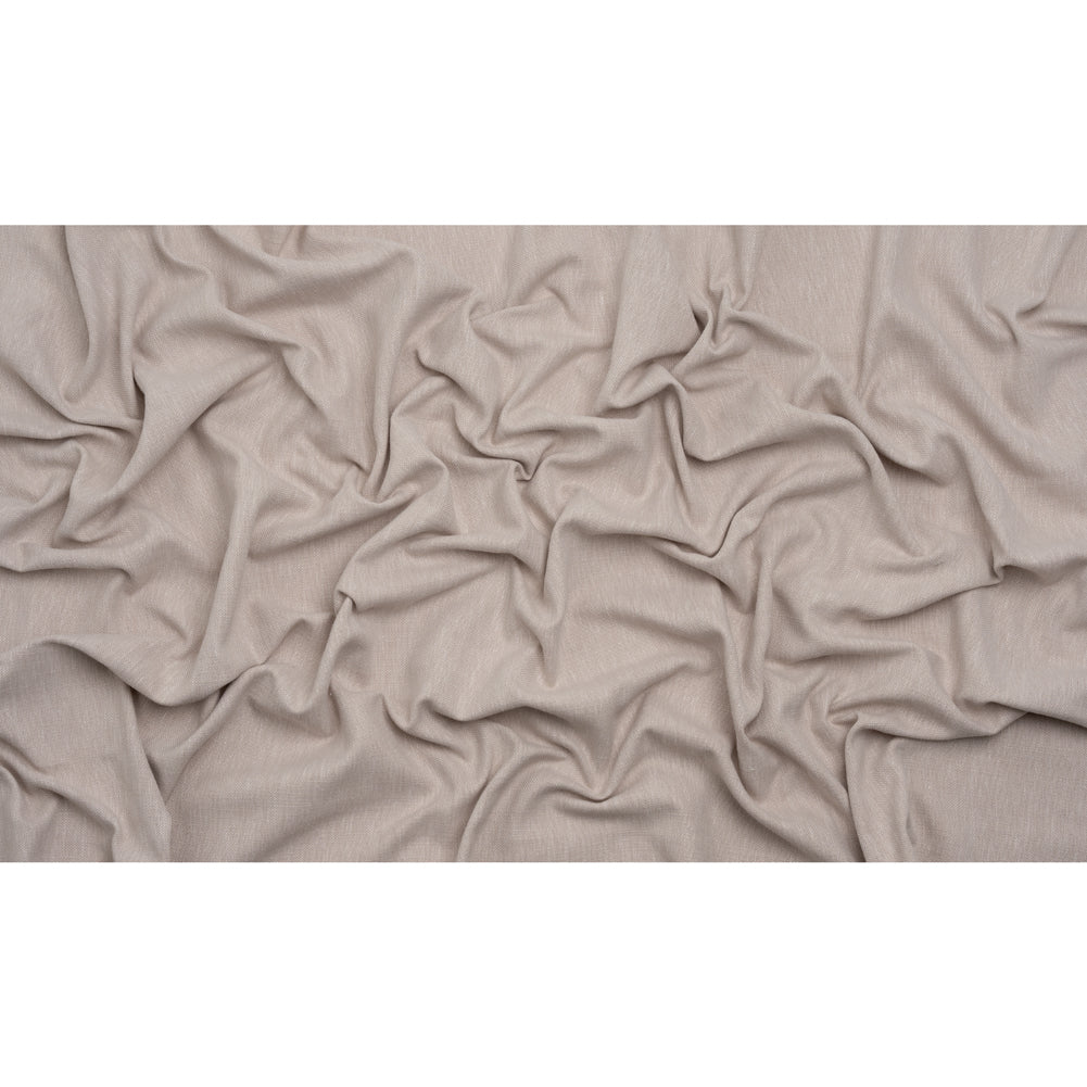 Linen Look Recycled Polyester and Cotton Woven - Shell - British Imported - Full