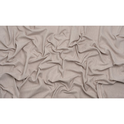 Linen Look Recycled Polyester and Cotton Woven - Shell - British Imported