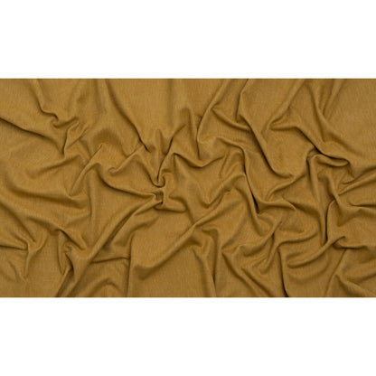 Linen Look Recycled Polyester and Cotton Woven - Tumeric - British Imported