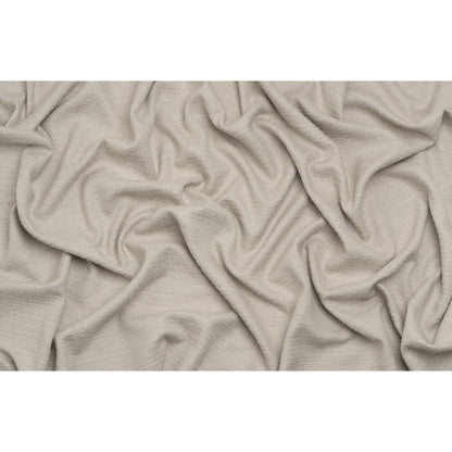 Textured Recycled Polyester Woven - Dove Boucle Stripes - British Imported