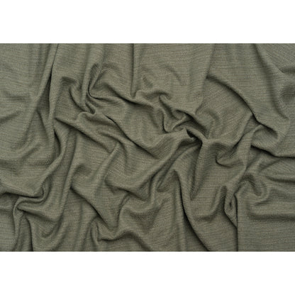 Textured Recycled Polyester Woven - Eucalyptus Boucle Stripes - British Imported