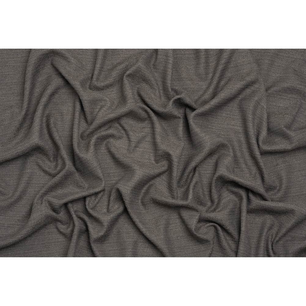 Textured Recycled Polyester Woven - Flint Boucle Stripes - British Imported - Full