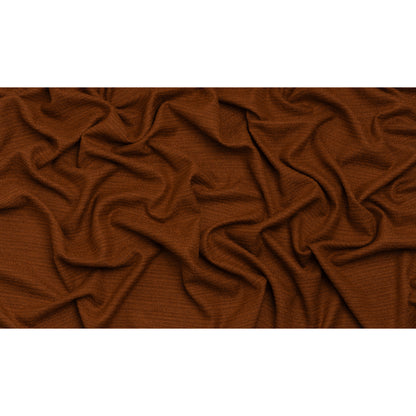 Textured Recycled Polyester Woven - Ginger Boucle Stripes - British Imported