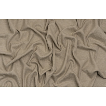 Textured Recycled Polyester Woven - Putty Boucle Stripes - British Imported