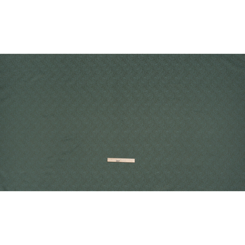 Recycled Polyester Jacquard - Juniper Little All-Over Spots - British Imported - Full