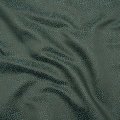 Recycled Polyester Jacquard - Juniper Little All-Over Spots - British Imported