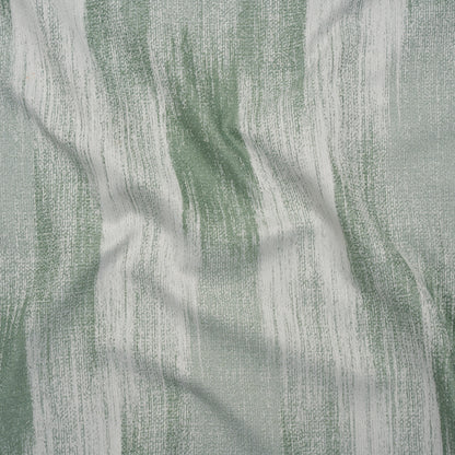 Recycled Polyester Jacquard - Opal Brushstroke Striations - British Imported