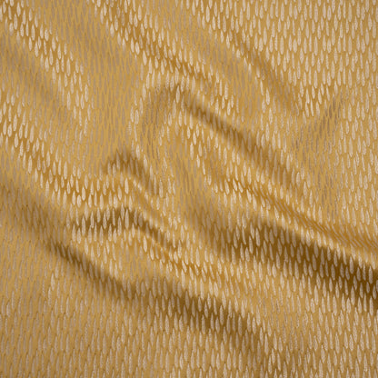 Luminous Drapery Jacquard - Buttercup Raindrops - British Imported