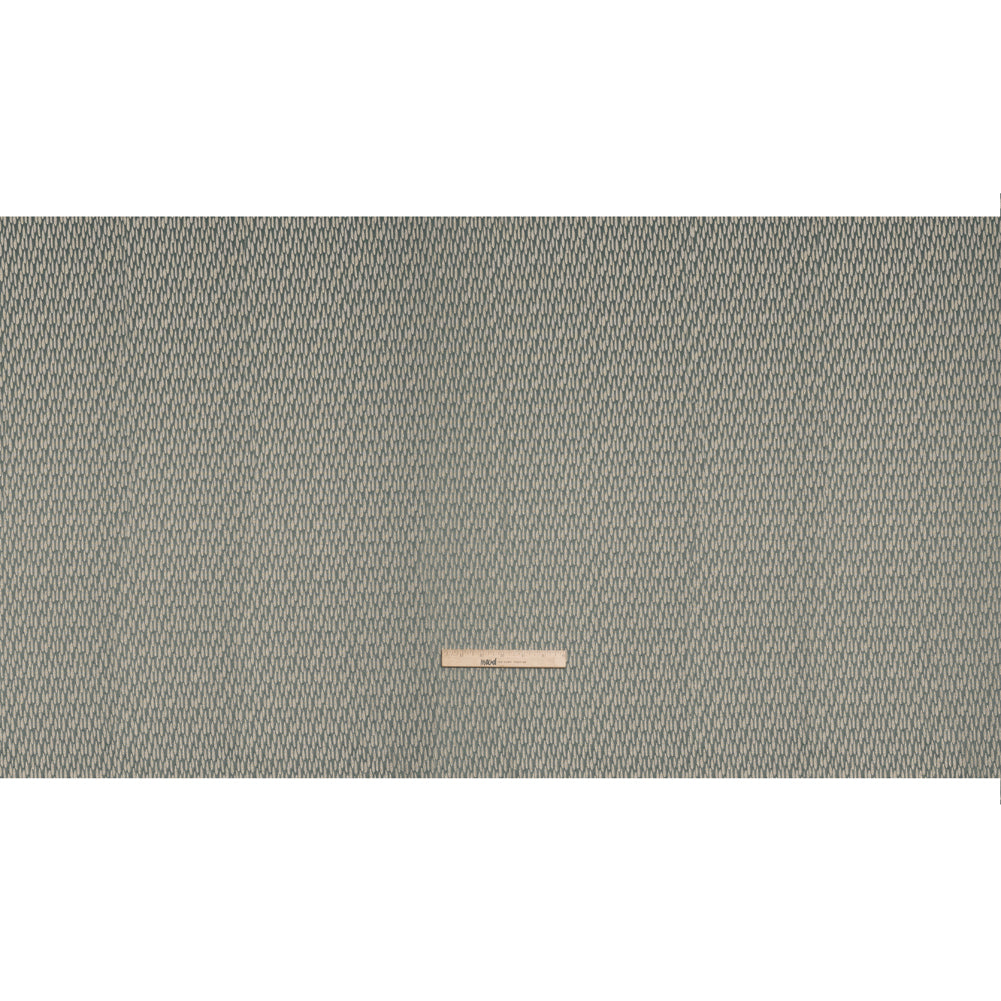 Luminous Drapery Jacquard - Stone Raindrops - British Imported - Full