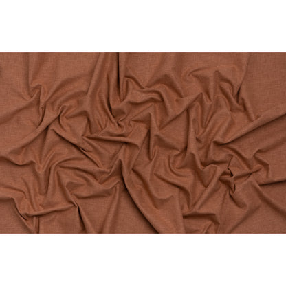 Recycled Polyester Drapery Woven - Clay - British Imported