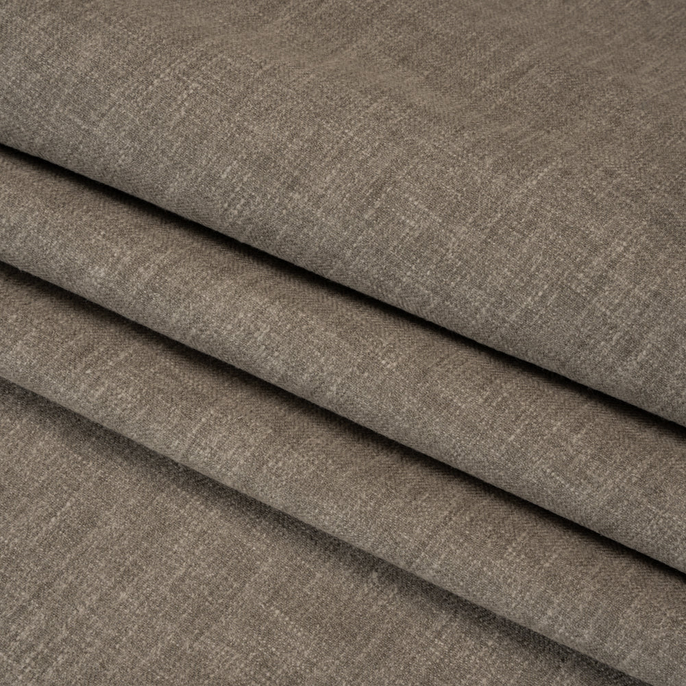Recycled Polyester Drapery Woven - Fawn - British Imported