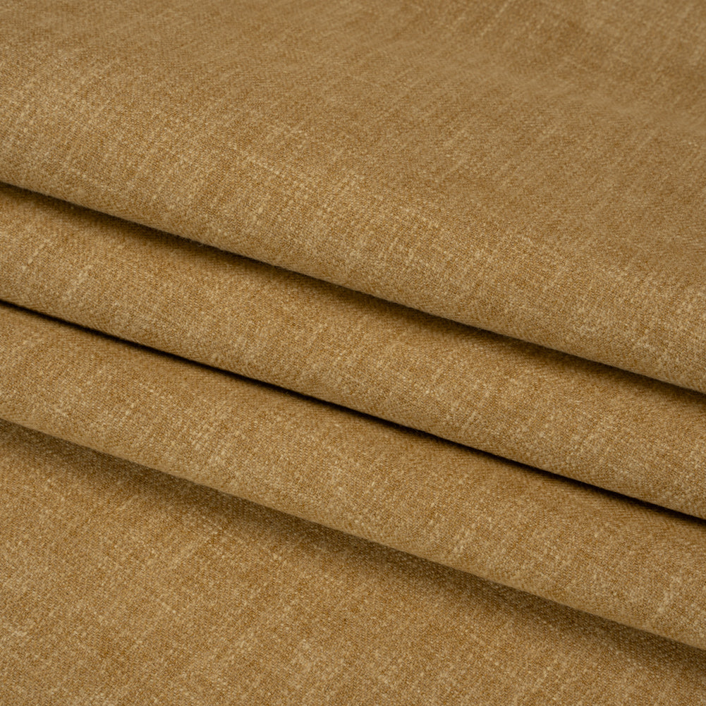 Recycled Polyester Drapery Woven - Maize - British Imported