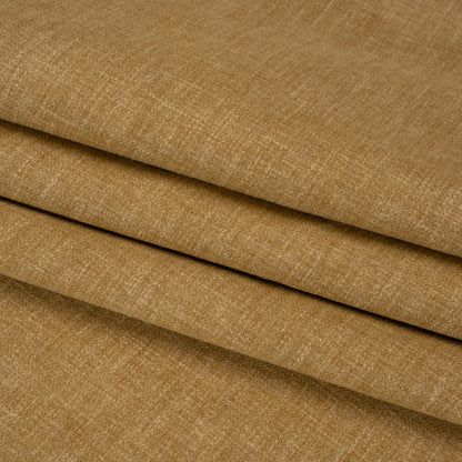 Recycled Polyester Drapery Woven - Maize - British Imported