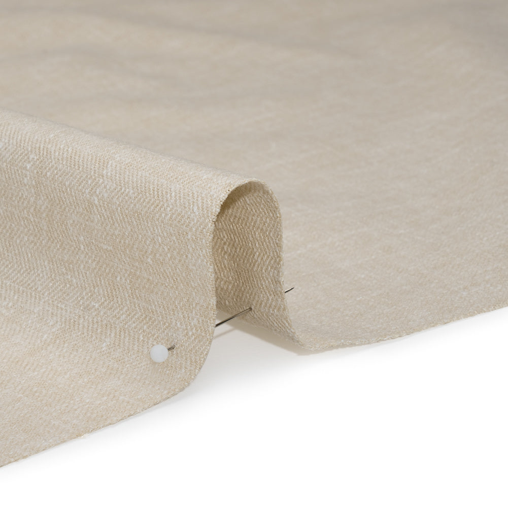 Recycled Polyester Drapery Woven - Sand - British Imported