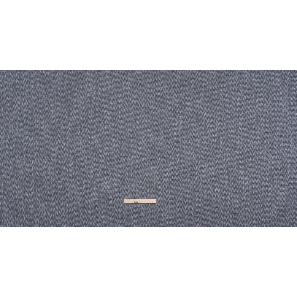 Recycled Polyester Home Decor Twill - Denim Herringbone - British Imported - Full