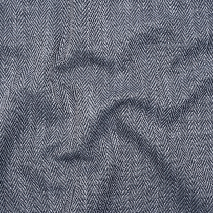Recycled Polyester Home Decor Twill - Denim Herringbone - British Imported
