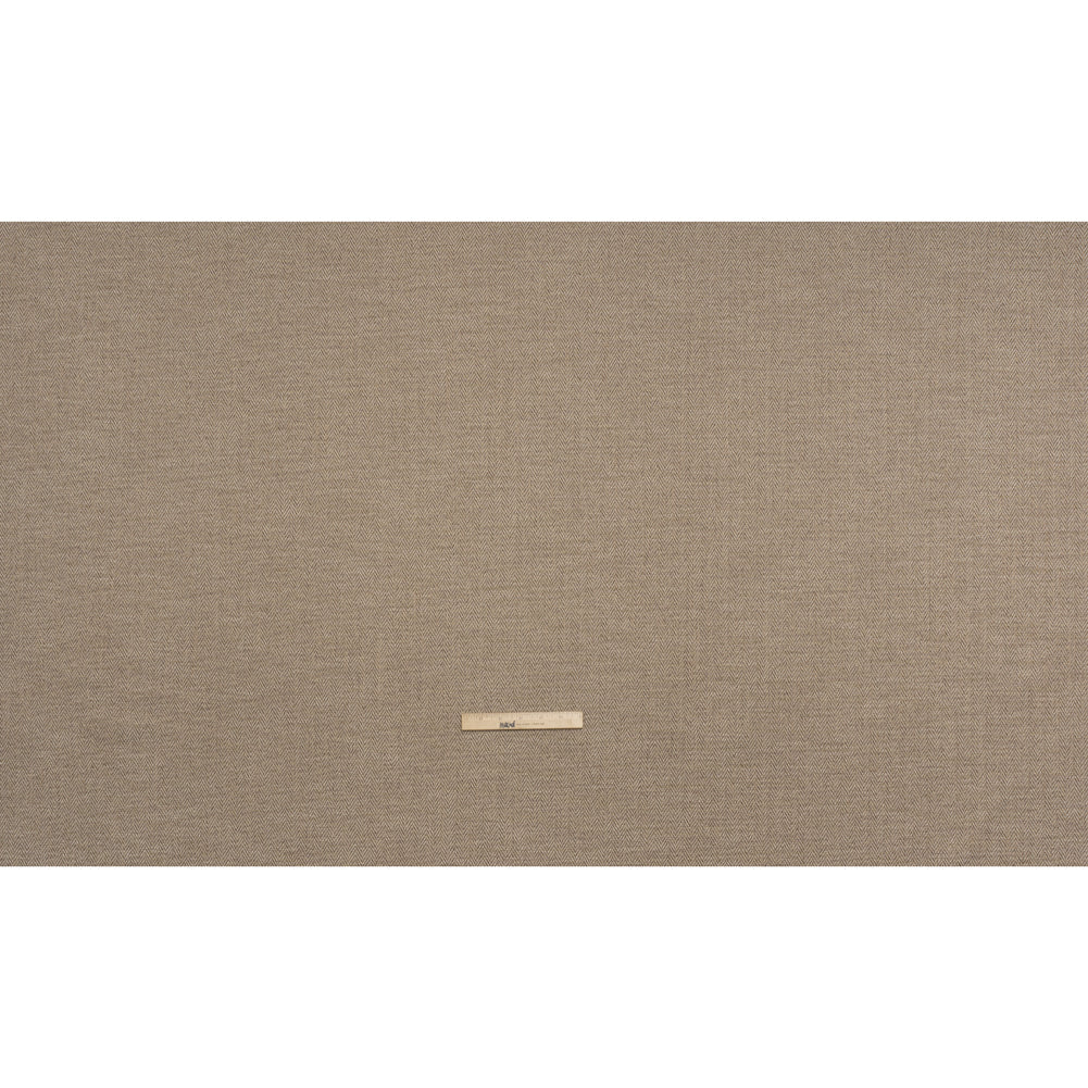 Recycled Polyester Home Decor Twill - Jute Herringbone - British Imported - Full