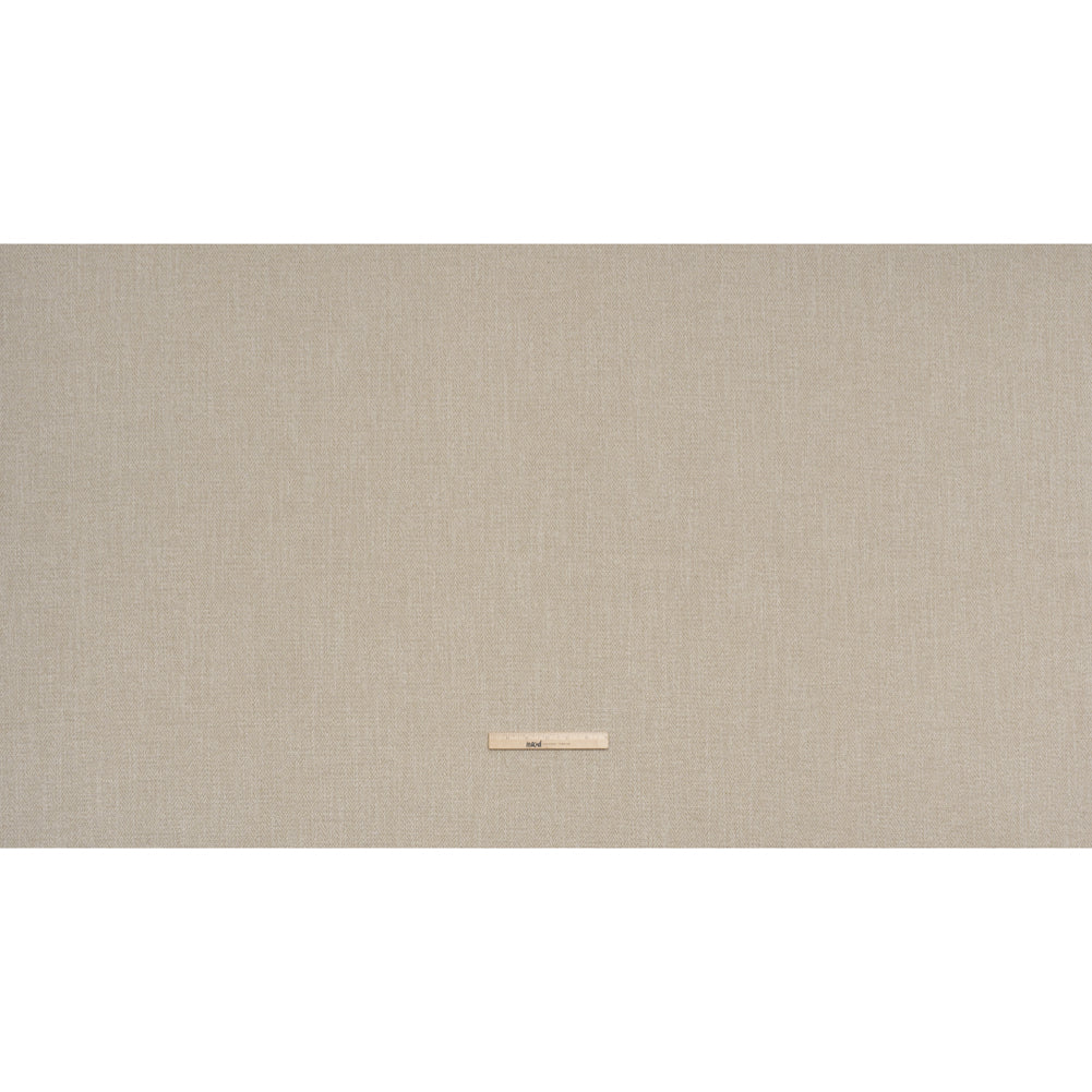 Recycled Polyester Home Decor Twill - Oatmeal Herringbone - British Imported