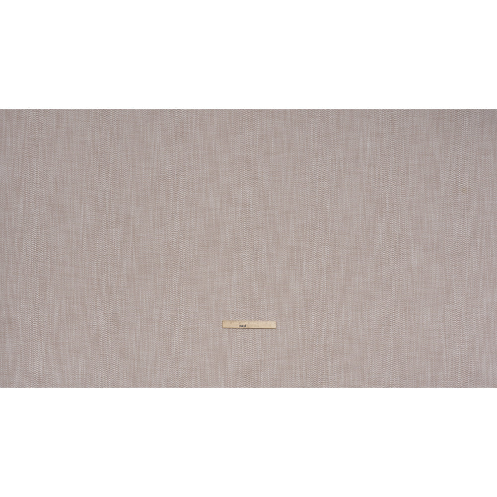 Recycled Polyester Home Decor Twill - Shell Herringbone - British Imported - Full