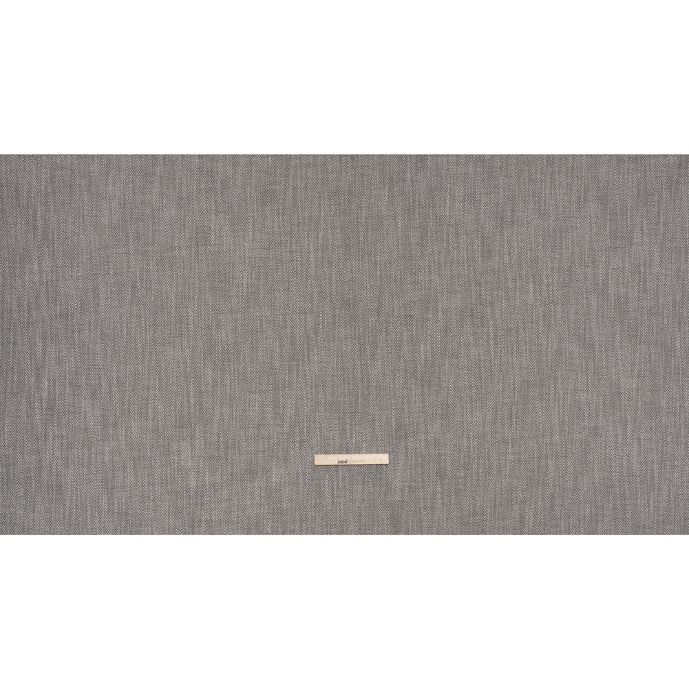 Recycled Polyester Home Decor Twill - Smoke Herringbone - British Imported - Full
