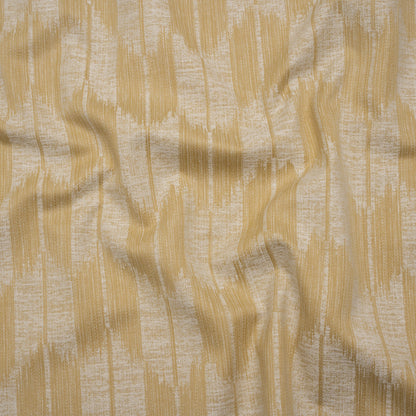 Cotton Blend Home Decor Jacquard - Maize Ikat Checks - British Imported