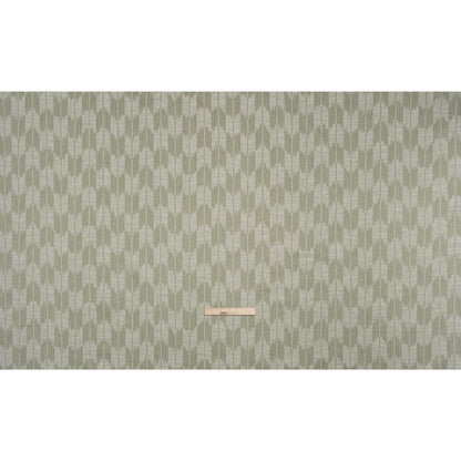 Cotton Blend Home Decor Jacquard - Sage Ikat Checks - British Imported