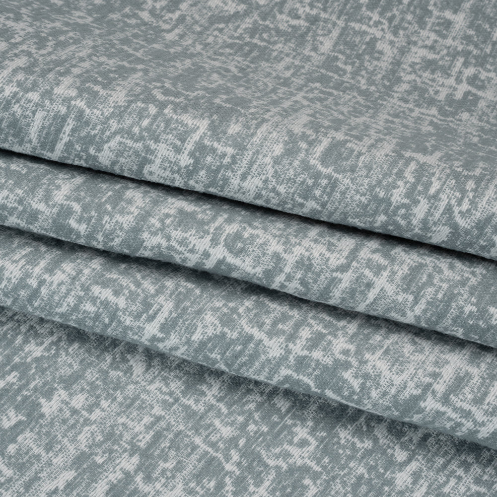 Home Decor Jacquard - Bluebell Abstract Textures - British Imported - Folded