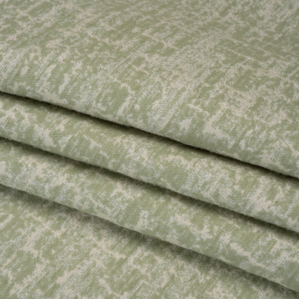 Home Decor Jacquard - Sage Abstract Textures - British Imported