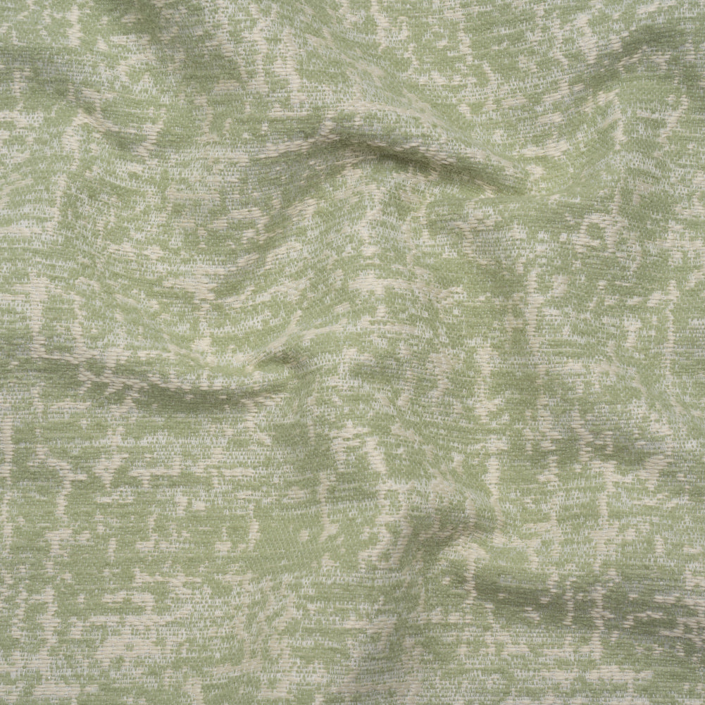 Home Decor Jacquard - Sage Abstract Textures - British Imported
