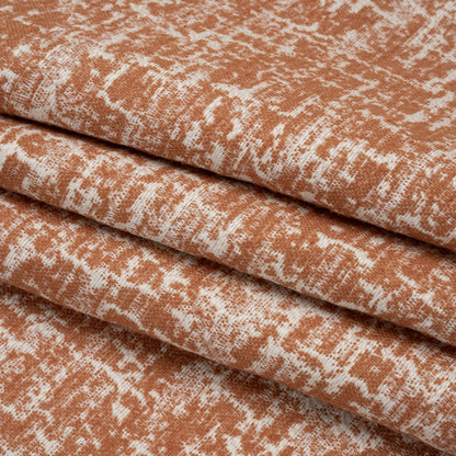 Home Decor Jacquard - Terracotta Abstract Textures - British Imported