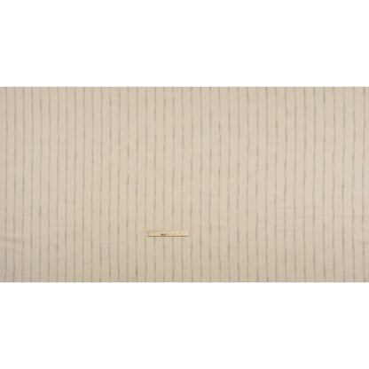 Polyester and Cotton Drapery Twill - Eucalyptus Zig Zags and Textured Stripes - British Imported