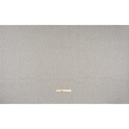Slubbed Double Wide Drapery Sheers Woven - Putty Sheer Stripes - British Imported