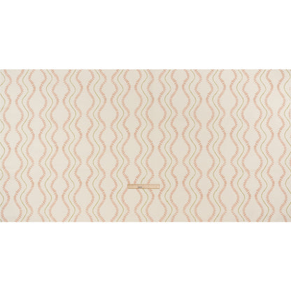 Cotton and Linen Canvas Print - Blossom Waves of Petal and Dots - British Imported