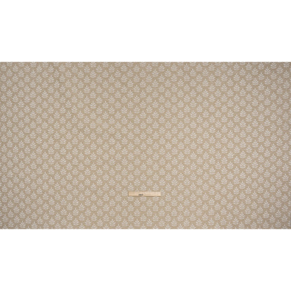 Polyester and Cotton Twill Jacquard - Natural Lines of Leaves - British Imported