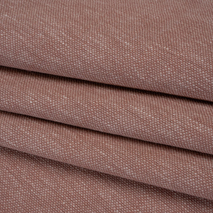Slubbed Recycled Polyester Home Decor Woven - Blush Heathered - British Imported
