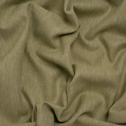 Slubbed Recycled Polyester Home Decor Woven - Pistachio Heathered - British Imported