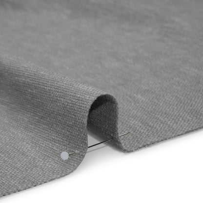 Slubbed Recycled Polyester Home Decor Woven - Silver Heathered - British Imported