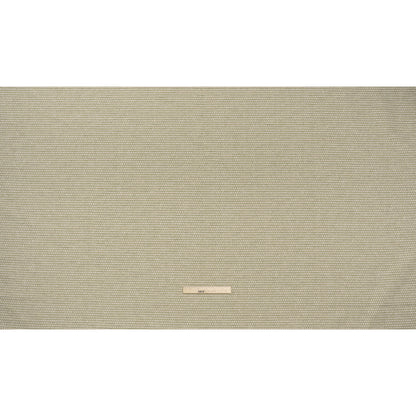 Recycled Polyester and Cotton Basketweave Dobby - Moss Little Squares - British Imported