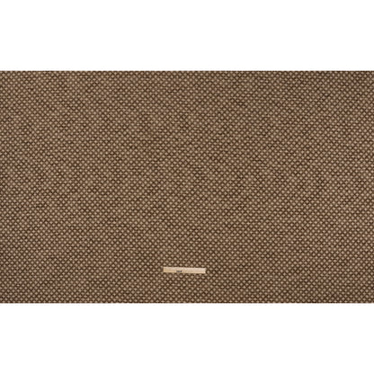 Polyester Boucle Home Decor Jacquard - Walnut Plus Signs - British Imported