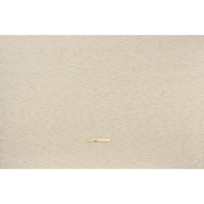 Polyester Boucle Woven - Oatmeal Stripes - British Imported