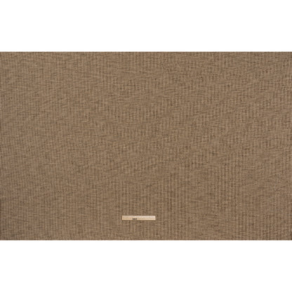 Polyester Boucle Woven - Walnut Stripes - British Imported