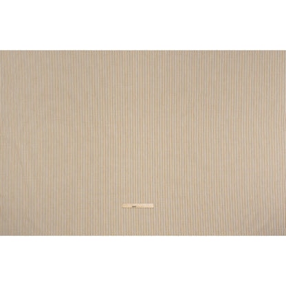 Recycled Polyester Blend Woven - Ochre Candy Stripes - British Imported