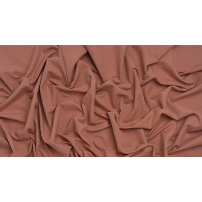 Double Wide Brushed Cotton and Linen Woven - Blush - British Imported