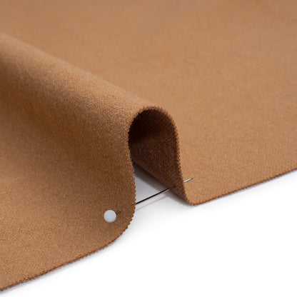 Brushed Cotton and Linen Woven - Clay - British Imported