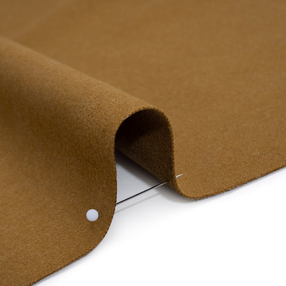 Brushed Cotton and Linen Woven - Cumin - British Imported
