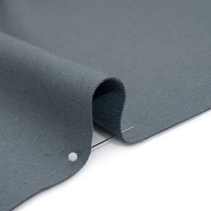 Double Wide Brushed Cotton and Linen Woven - Denim - British Imported