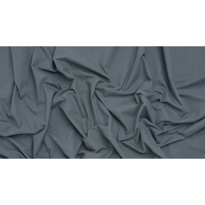 Double Wide Brushed Cotton and Linen Woven - Denim - British Imported