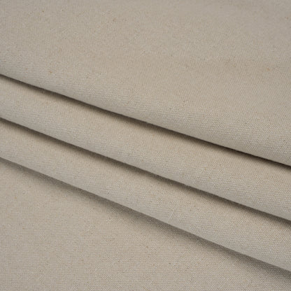 Brushed Cotton and Linen Woven - Dove - British Imported