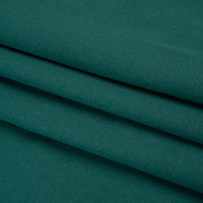 Brushed Cotton and Linen Woven - Kingfisher - British Imported